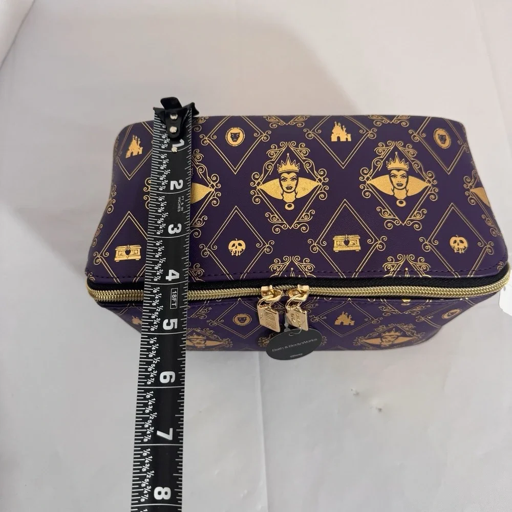 Bath & Body Works Disney Villains Evil Queen Cosmetic Makeup Bag‎